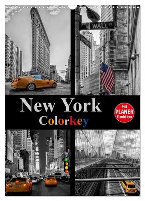 Carina Buchspies | New York Colorkey (Wandkalender 2026 DIN A3 hoch),...