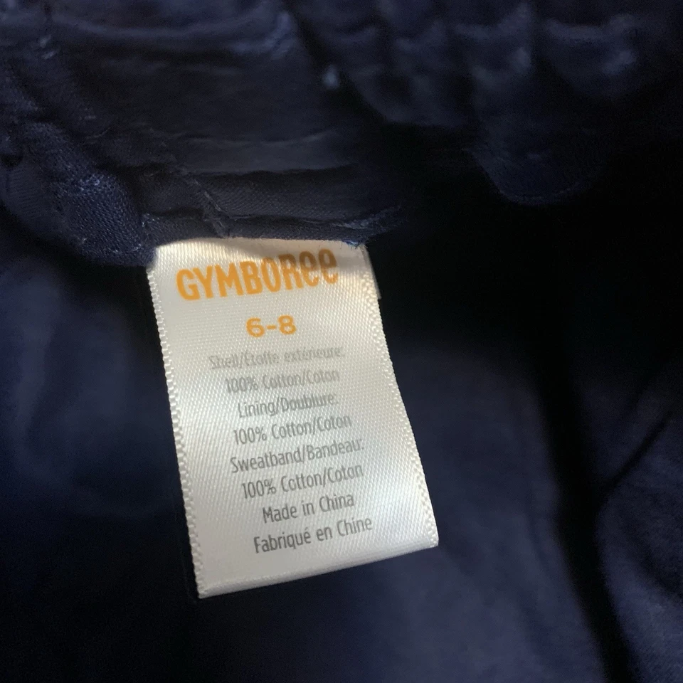 Gymboree Niños 6/7 Conjunto de Terciopelo Vacaciones Azul Vía Láctea Chaleco Pantalones Gorra de Newsboy Foto 4 de 4