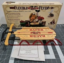Flexible Flyer 14" Classic Racer Miniature Sled R6819T Roadmaster w Original Box