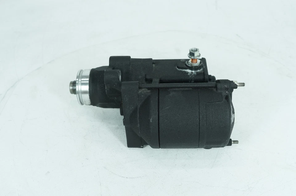 Harley Dyna 2016 FXDWG Wide Glide OEM motor de arranque negro 31618-06A Foto 3 de 4