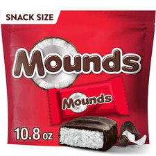 Mounds Coconut and Dark Chocolatey Snack Size...