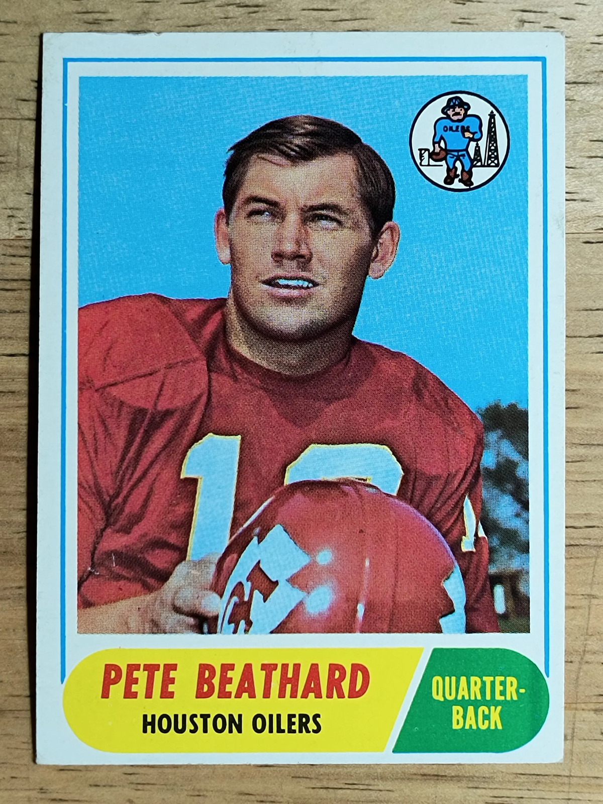 1968 Topps #198 Pete Beathard (VG)