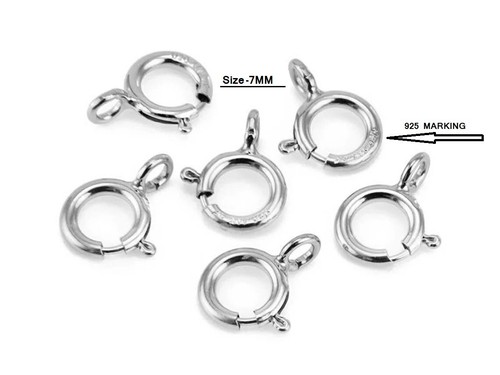 Bracciale argento sterling 925 bellissimo zucca avventurina rossa 8 mm pietre... - Foto 4 di 10