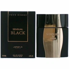 Johan B. Sensual Black Cologne for men 2.7 oz Eau De Toilette