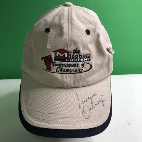 Autographed By Player Cap GOLF Mitchell Co Tournament Of Champions LORENA OCHOA