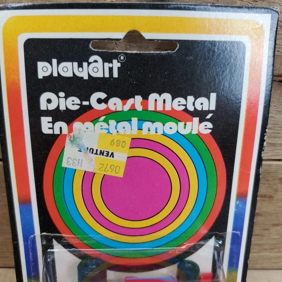 Playart Die Cast Metal YA7 7194 Lotus Racer #9 Shell Car SEALED NOS Hong Kong - Imagem 2 de 4