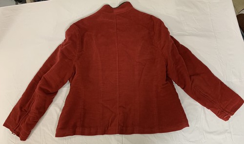 Jones New York Country Womens Vintage Fall Winter Jacket 18 Red Quilted Lining - Picture 10 of 12