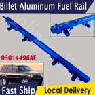 Blue Billet Aluminum Fuel Rail fit 95-04 Jeep Grand Cherokee/97-01 Wrangler 4.0L