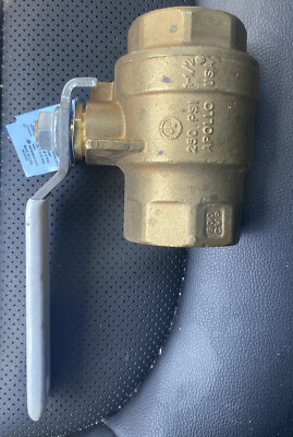 APOLLO 1 1/2 NTP BALL VALVE /  77FLF-107-01 / LEAD FREE / NEW