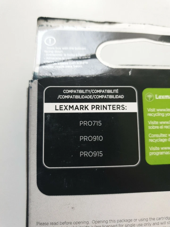 LEXMARK 155XL Genuine Black Ink Cartridge - Original Lexmark 155XL! - Image 3 of 4
