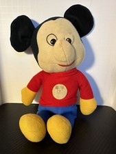Vintage Knickerbocker 1976 Mickey Mouse Club Plush Walt Disney Stuffed Doll 12"