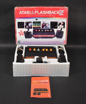 Atari Model 26519 Flashback 2 Classic Game Console 40 Built-In Games IN BOX