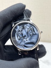 Cartier Rotonde de Cartier HPI00492 White Gold Manual Winding Men's Watch 2