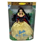 Vintage Barbie As Snow White Doll 1998 Children's Collector Edition Gold 21130