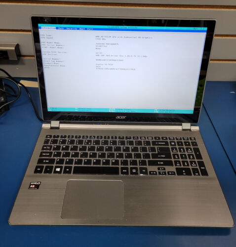 Acer Aspire V5-552P-8471 15.6" Touch Laptop/AMD A8-7775M/8GB RAM Windows 10