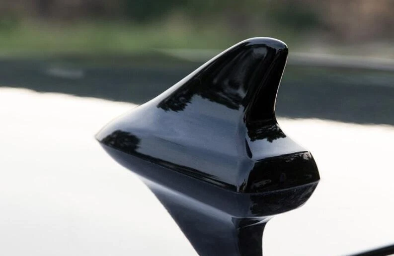 For Ford Explorer 2011-2019 Paint Black Shark Fin Antenna Receiver Cover Trim - Изображение 2 из 4