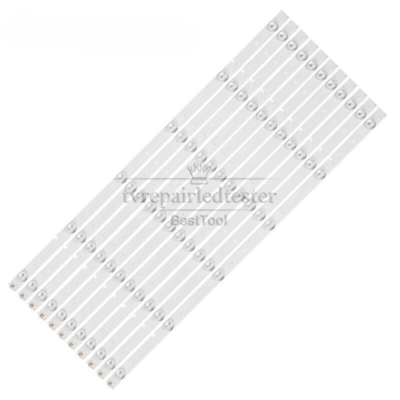 11-Piece LED Backlight Strip Set SVH550AB1 For INSIGNIA NS-55D420NA16 & Hisense TVs