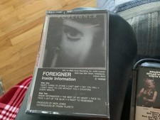 Foreigner Inside Information Cassette Tape Still Sealed