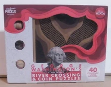 George Washington River Crossing & Coin Puzzles Great Minds