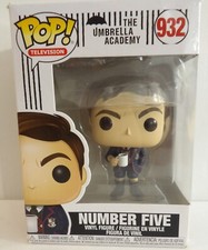 Funko Pop! NÚMERO CINCO 932 THE UMBRELLA ACADEMY POP TELEVISIÓN B02