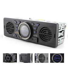 Single 1 Din Car Stereo Radio FM Built-in 2Speakers Bluetooth MP3 player USB/AUX