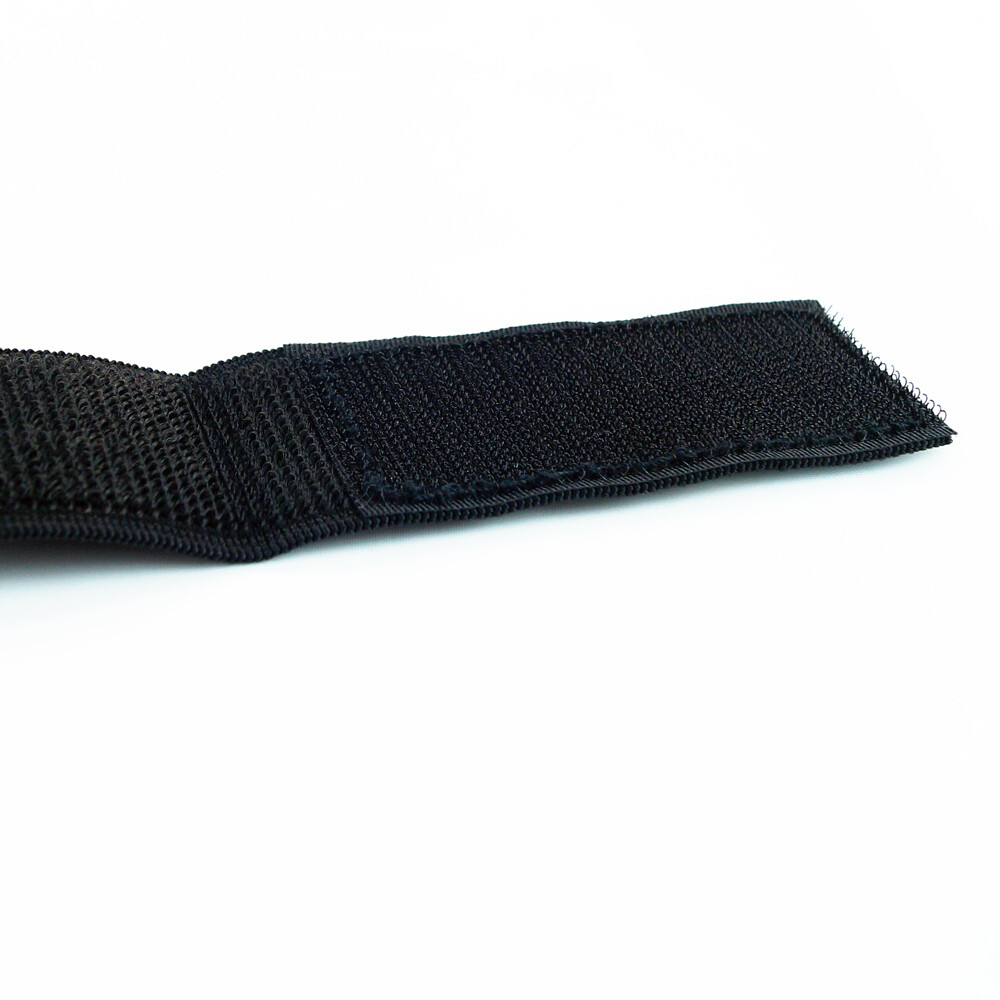 30x Klett-Kabelbinder Schwarz – 30 Cm Lang, 25 Mm Breit, Wiederverschließbar, Mit Metall-Öse