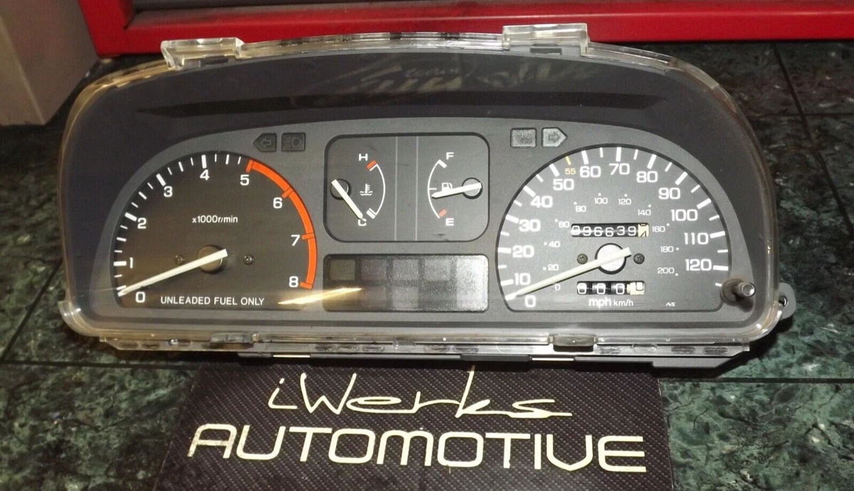 Honda Crx Gauge Cluster