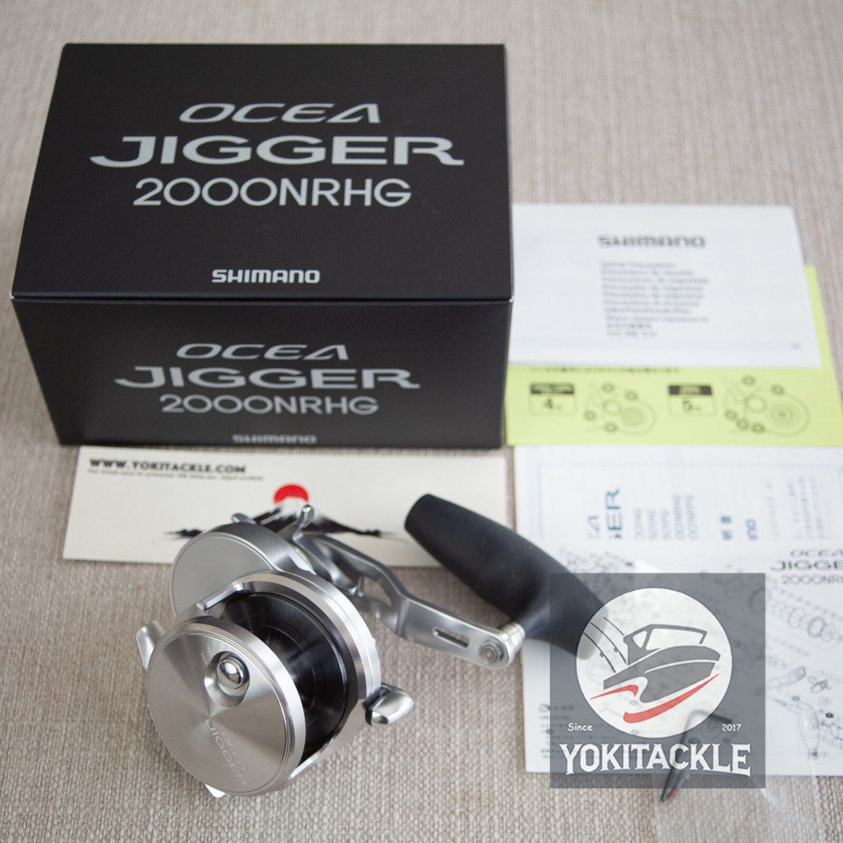 SHIMANO OCEA JIGGER 2000NRXG　M246 SHIMANO 2017 OCEA JIGGER 2000NRHG RIGHT Reel-Watch Our Product