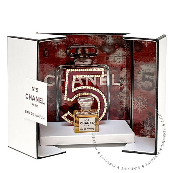 Chanel No.5 mini 1.5ml/0.05fl.oz EDP micro bottle Holiday Edition