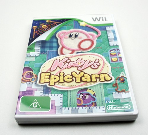 Kirby's Epic Yarn Nintendo Wii Game Complete With Manual PAL - Free Postage - Picture 3 of 7