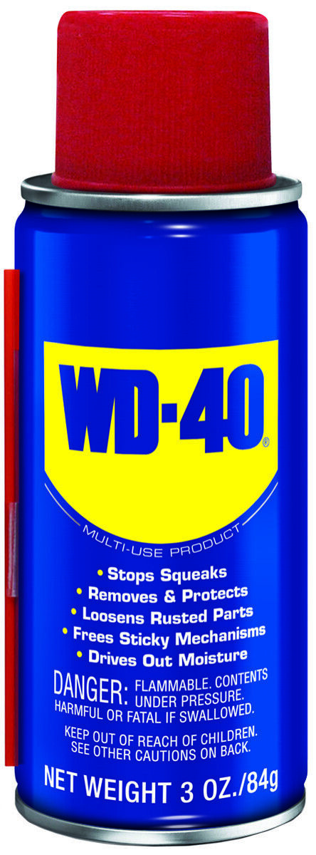 (2)WD-40 Multi-Use / Multi-Purpose Product Lubricant Spray 3 oz., Handy Cans (2)