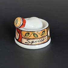 Jo!e MSC International Small Mortar & Pestle Garlic Spice Ceramic Grinder