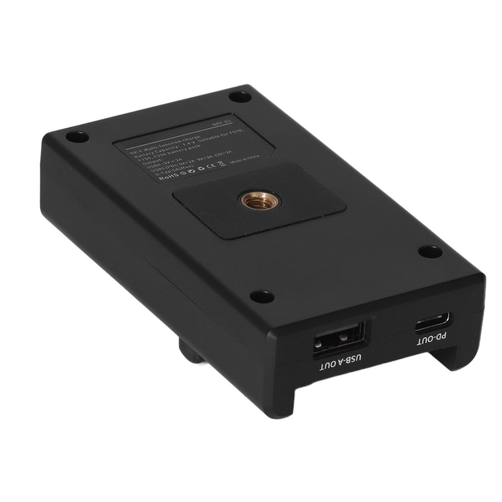 NPF Battery Adapter Plate With Indicator Lights For Fast Charging