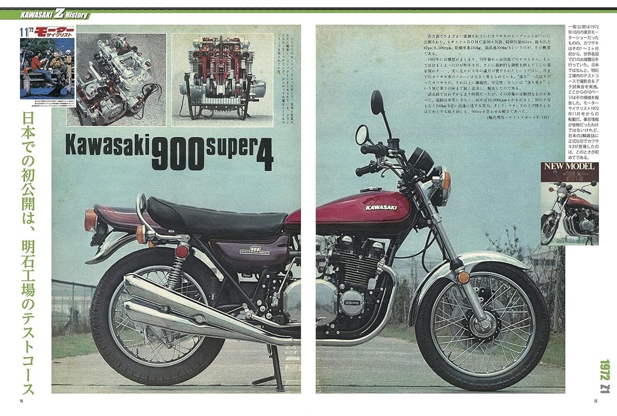 ※Editionsページです※ Our Kawasaki Air-Cooled Z Series Motorcyclist Editing Japanese