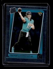 2021 Clearly Donruss #51 Trevor Lawrence RR RC - EXACT SCAN