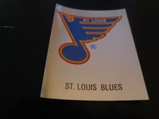 1987-88 Panini NHL Hockey Sticker #304 St. Louis Blues Logo - NR-MT