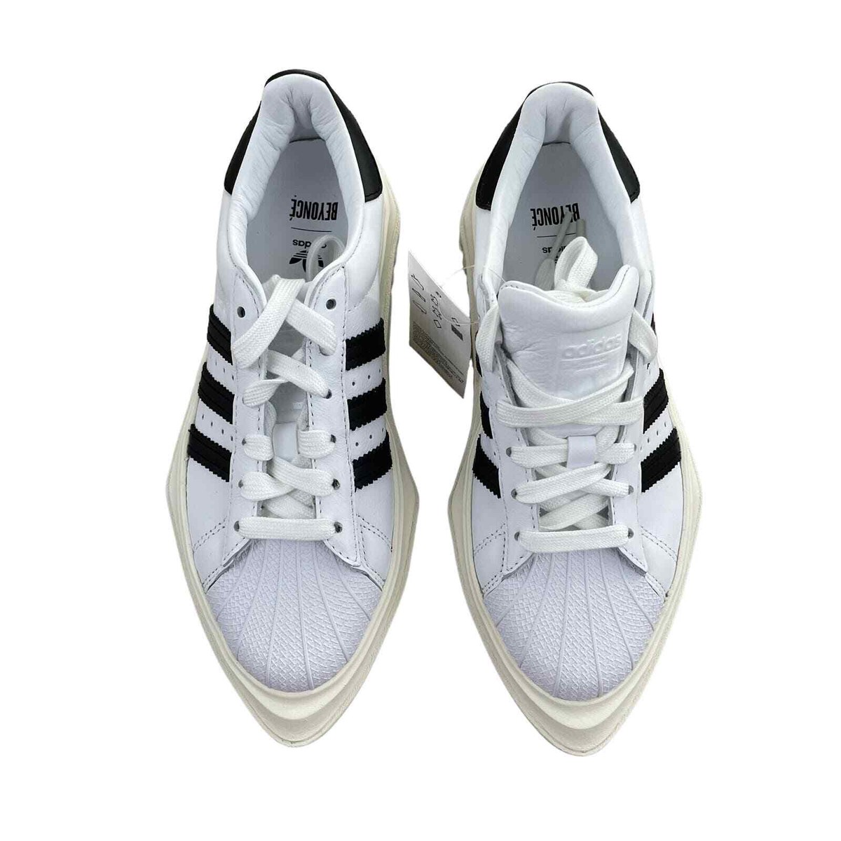 NEW adidas Originals Beyonce Superstar Sneakers Ivy Park White