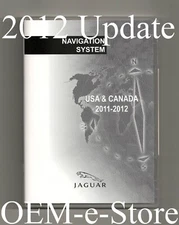 2009-2011 Jaguar XF Supercharged Premium Navigation DVD U.S WEST Map 2012 Update