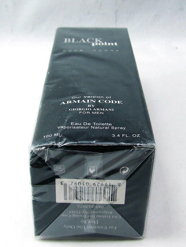 Feilong USA BLACK POINT Eau de Toilette Spray 3.4 oz 100ml Feilong USA BLACK POINT Eau de Toilette Spray 3.4 oz 100ml