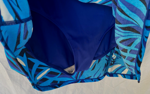 TROPICAL ESCAPE..BLAU..EINTEILIG..BADEANZUG / BADEANZUG..NEU MIT ETIKETT $ 88..16 - Bild 3 von 6