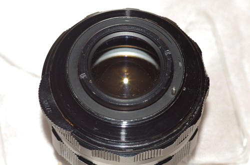 Objectif M42 55mm f2 SUPER TAKUMAR avec bouchons, pare-soleil, housse, PIQUE TOP - Photo 3/24