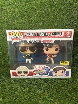 Funko Pop! Captain Marvel Vs Chun Li 
