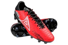 Pirma Men's Soccer Cleats Firm Ground Skin Gamer 3046 Color Red/Black