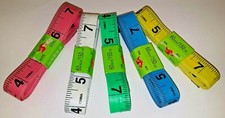 12 pc 60 '' Body Measuring Ruler Tailor Tape Sewing Cloth Soft  boxed 'BARGAIN'