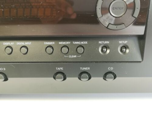 Onkyo TX SR304 5.1 Channel 65 Watt AV Receiver Black NO REMOTE MALAYSIA MADE - Picture 4 of 12