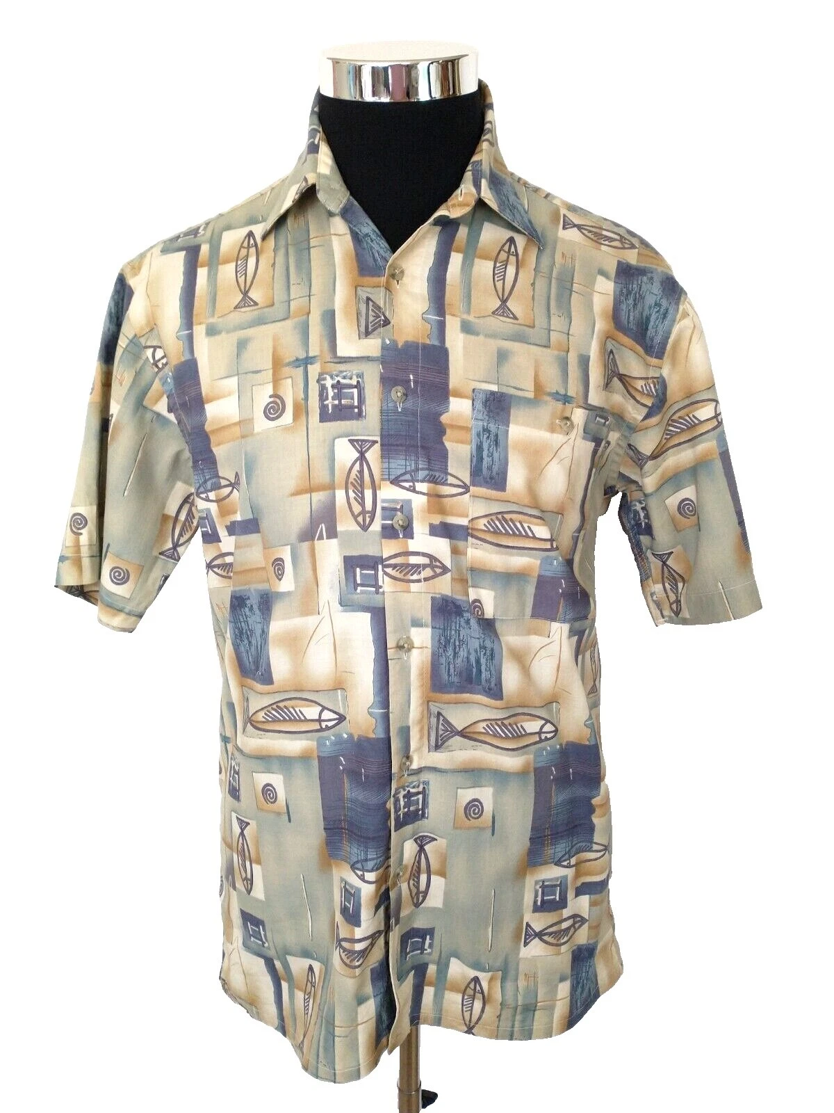 Pierre Cardin Regular Size S Casual Button-Down Shirts for Men