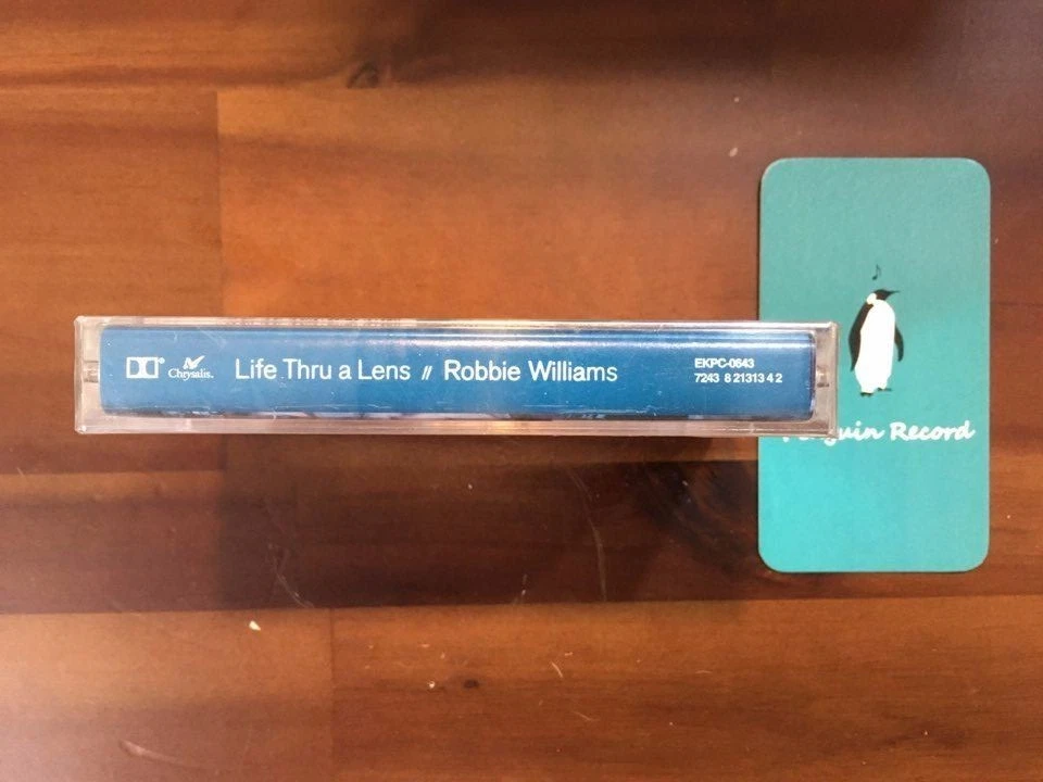 Robbie Williams - Life Thru A Lens CASSETTE TAPE KOREA EDITION SEALED - Image 2 of 3