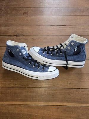 Converse Stussy x Chuck 70 Hi 8 Ball A03711C Men's Shoes Size 10.5 