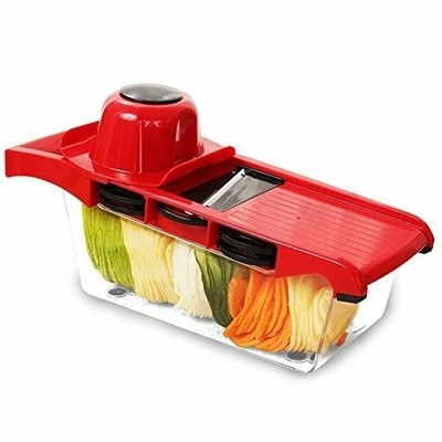 Vegetable Chopper Slicer Onion Veggie Fruit Dicer Kitchen Cutter Tool w/ 6 Blade
