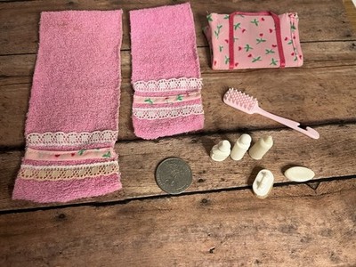 Vintage 1984 Barbie Bath Fun Fashion Play Set #9266